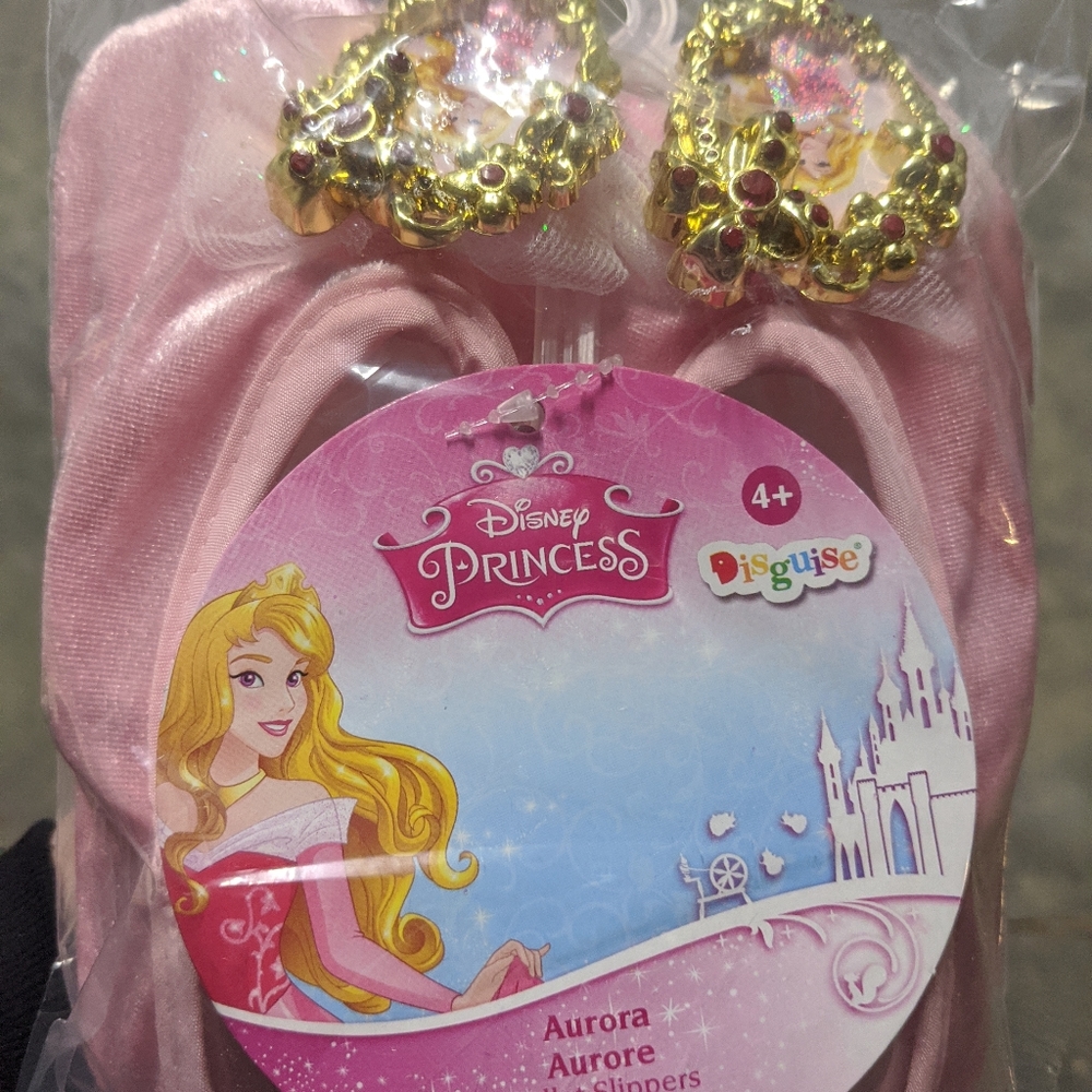 Disney Aurora play ballet slippers